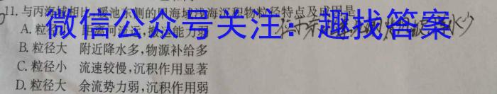 天一大联考 2023-2024学年(下)高二年级期末考试地理试卷答案