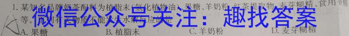 q鼎成大联考2024年河南省普通高中招生考试试卷(一)化学