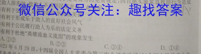 河南省洛阳市偃师区2023-2024学年七年级第一学期期末质量检测试卷政治试卷d答案