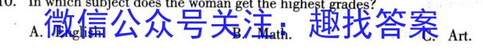 2023~2024学年度高一高中同步月考测试卷 新教材(4月)(二)2英语试卷答案