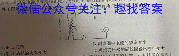 河北省2024-2025学年高二年级第一学期开学检测考试物理`