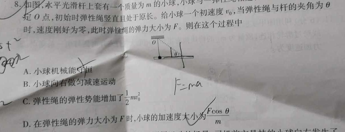 2024赢站高考 高考模拟冲刺卷(一)物理试题.