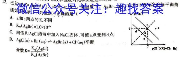 江西省2023-2024学年度第二学期学科素养监测（七年级）化学