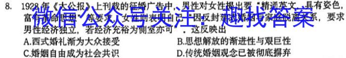 江西省吉安市2024-2025学年（上）九年级第二次阶段性练习卷&政治