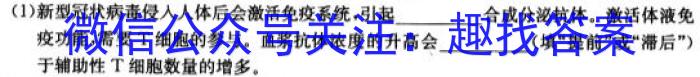 2024年河北省初中毕业生升学文化课模拟考试（解密二）生物学试题答案