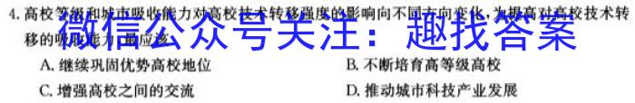 江西省2024年初中学业水平原创预测模拟试题&政治