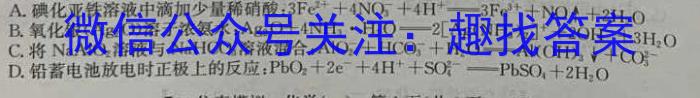 q安徽中考2024年九年级监测试卷(5.24)化学