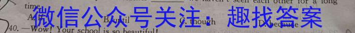 2023-2024学年河南省三甲名校原创押题试卷（一）英语试卷答案