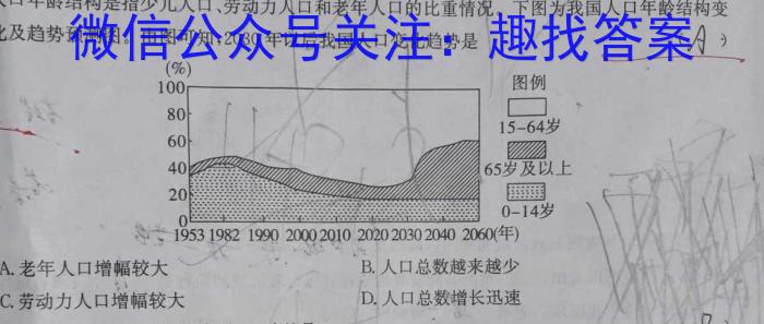 四川省2024届高考冲刺考试(三)3地理试卷答案