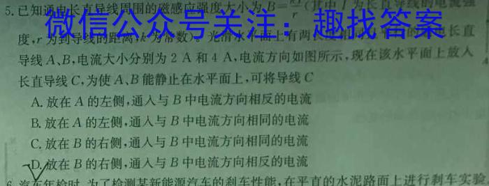 2024年河南省重点中学内部模拟试卷（二）物理