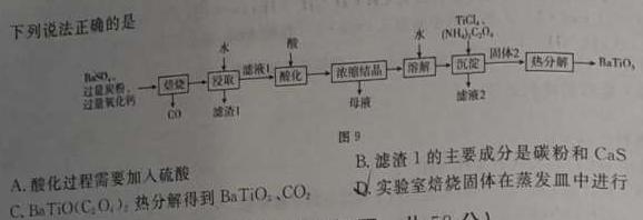62024年广东省新高考二轮备考特制冲刺卷(5月)化学
