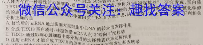 江西省永修县2024年初中学业模拟考试（二）生物