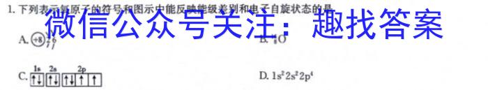 2024年安徽省初中学业水平考试模拟试卷（五）化学