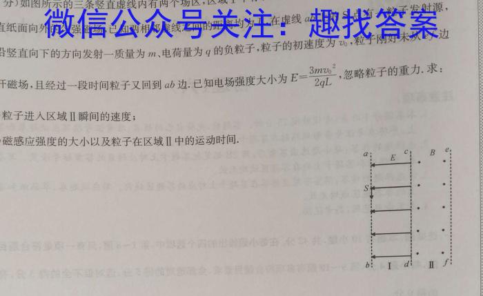高三总复习 2024届名师原创模拟(十)10物理`