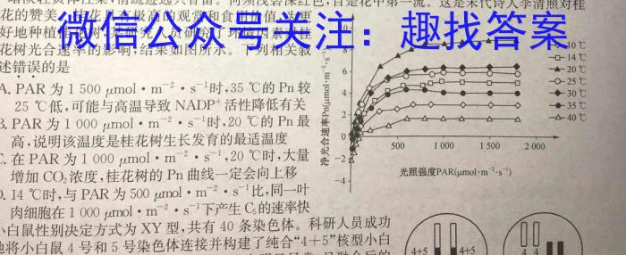 云南师大附中(云南卷)2024届高考适应性月考卷(八)(黑白白黑黑黑白)生物学试题答案