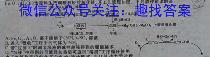 2024年湖南省高三名校联考模拟卷(三)3化学