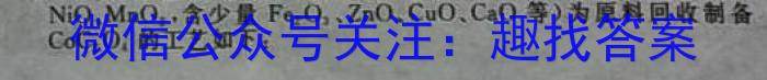 安徽省2023~2024学年度七年级第一学期教学质量监测试题卷化学