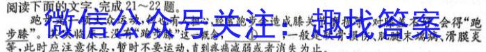 2024年陕西省初中学业水平考试信息卷(C)语文