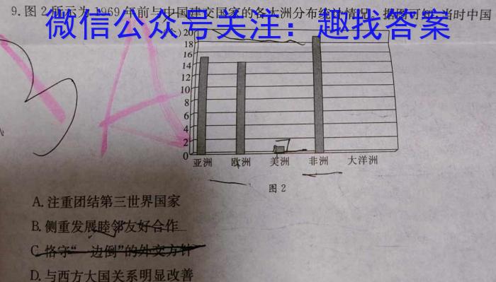 陕西省2024年普通高中学业水平合格性考试模拟试题(一)历史试卷答案