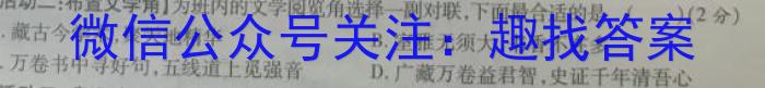 濉溪县2024年春季质量抽样监测（八年级）语文