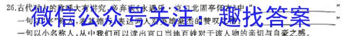 山西省2025届太原市外国语学校九年级（上）开学摸底考试语文