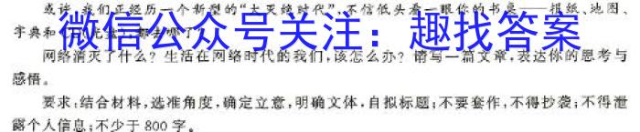 2024届江西省高三4月教学质量检测语文