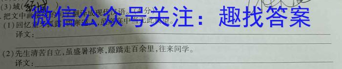 学林教育 2024年陕西省初中学业水平考试·仿真摸底卷语文