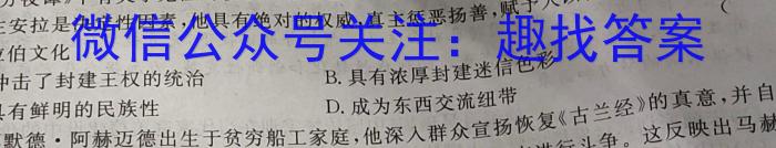 陕西省2024年凤翔区初中学业水平第一次模考卷政治1