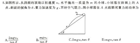 [今日更新]甘肃省2023-2024学年高二第二学期期中考试(24593B).物理试卷答案