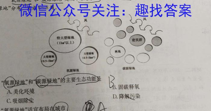 [今日更新]安徽省2023-2024学年同步达标自主练习·九年级第六次(期中)地理h