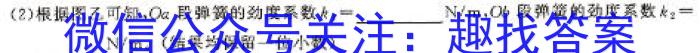 安徽省2023~2024学年度八年级综合模拟卷(四)4MNZX A AH物理`