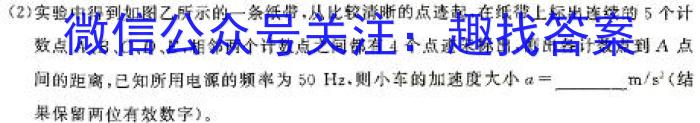 2024届湖南省高三4月联考(432C)物理`