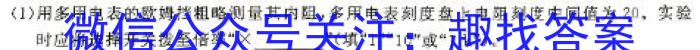 菁师教育 2024届高考仿真模拟信息卷一1物理`