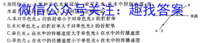 太和县2024年初中学业水平考试模拟测试卷(TH)(二)2h物理