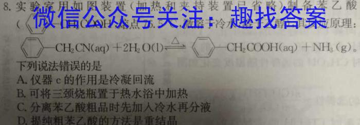 【精品】陕西省2024年九年级仿真模拟示范卷 SX(六)6化学