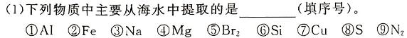 【热荐】河南省2023-2024学年高一下学期第一次月考(377A)化学