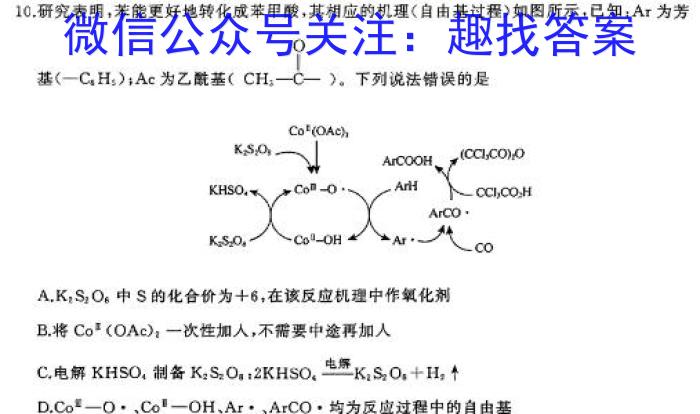 【精品】2024年河北省初中毕业升学摸底考试（107）化学