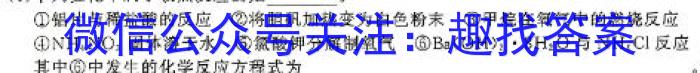 3商洛市2024届高三尖子生学情诊断考试（第二次）化学试题