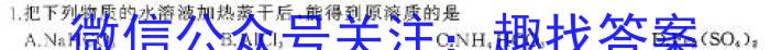 32024年普通高等学校招生全国统一考试模拟检测试题(一)1化学试题