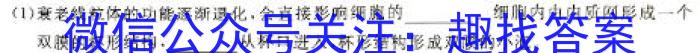 2024届陕西省第四次模拟考试生物学试题答案