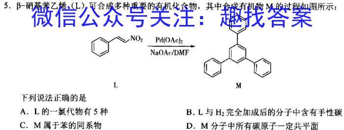 【精品】2024届陕西省第十次模拟考试化学