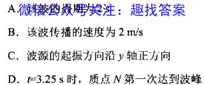 2024年6月新高考适应性测试卷(二)2物理试题答案