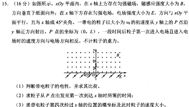 天一大联考 2024届高考全真冲刺卷(六)6物理试题.