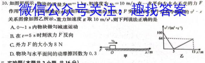 正确教育 2024年高考考向核心卷(新课标卷)物理`