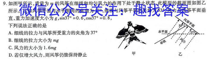 河南省漯河市2023-2024学年度七年级上期期末教学质量检测物理