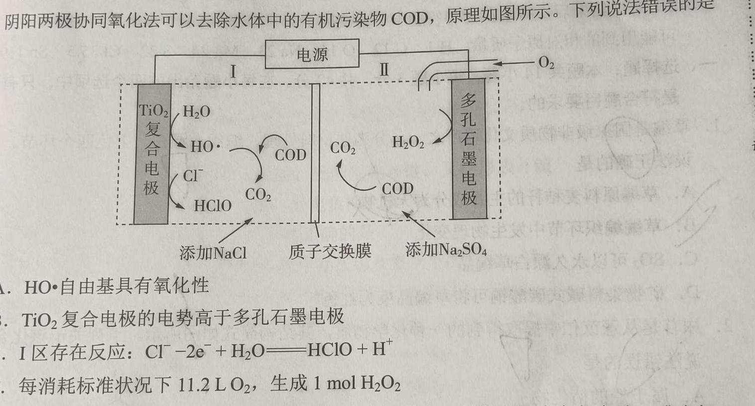 【热荐】江西省2024年学业水平模拟考试（4月）化学