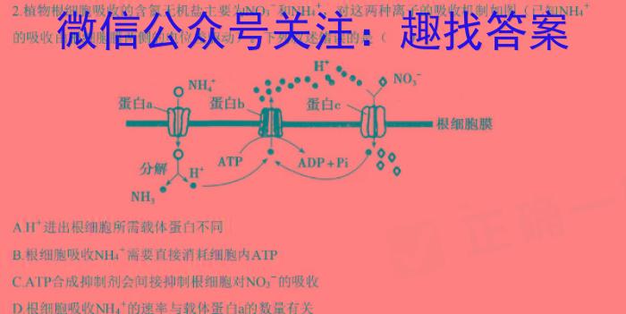 启光教育 2024年河北省初中毕业生升学文化课模拟考试(三)3生物学试题答案