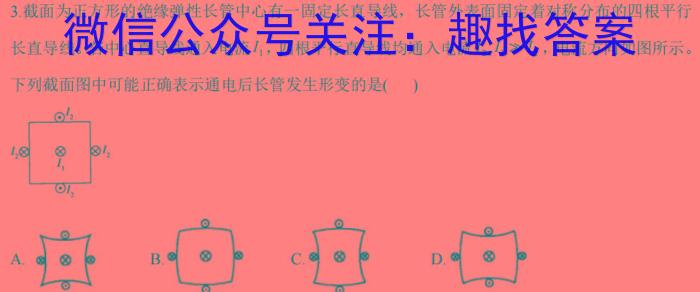 鼎成原创模考 2024年河南省普通高中招生考试 考前必杀卷物理试题答案