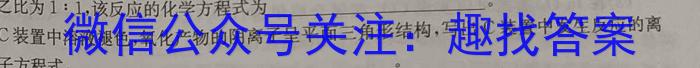 q常州市联盟学校2024-2025学年度第一学期学情调研高三年级10月考试化学