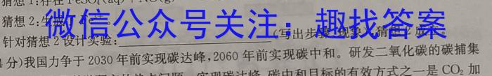 32023-2024学年陕西省高二模拟测试卷(△)化学试题